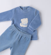 tutina 2 pezzi con piede neonato